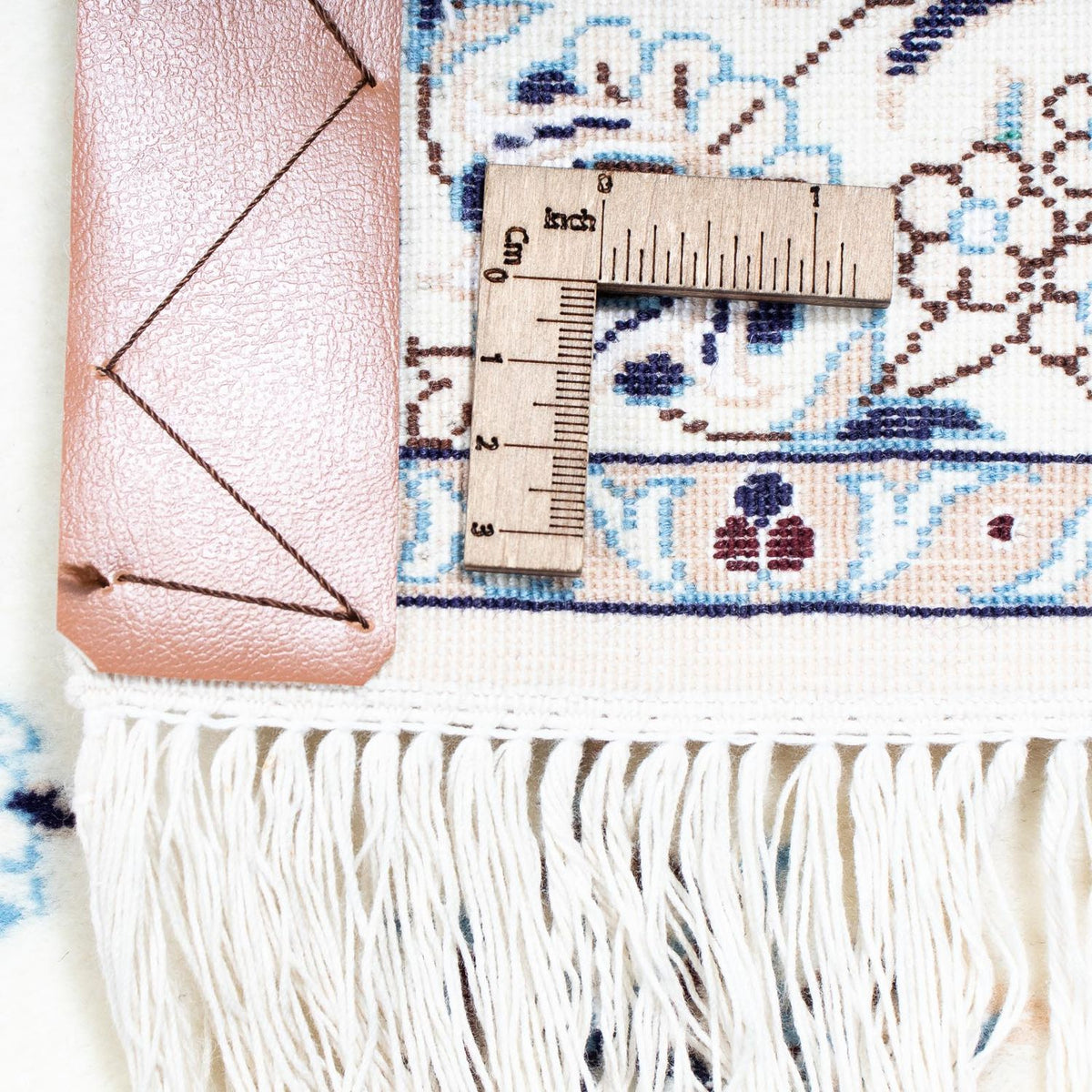 Persisk tæppe - Nain - Premium - 357 x 258 cm - beige