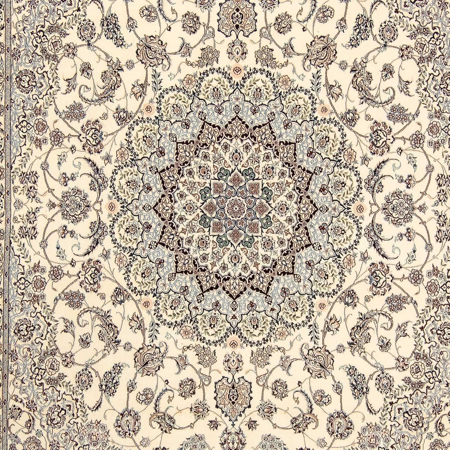 Persisk tæppe - Nain - Premium - 330 x 255 cm - beige