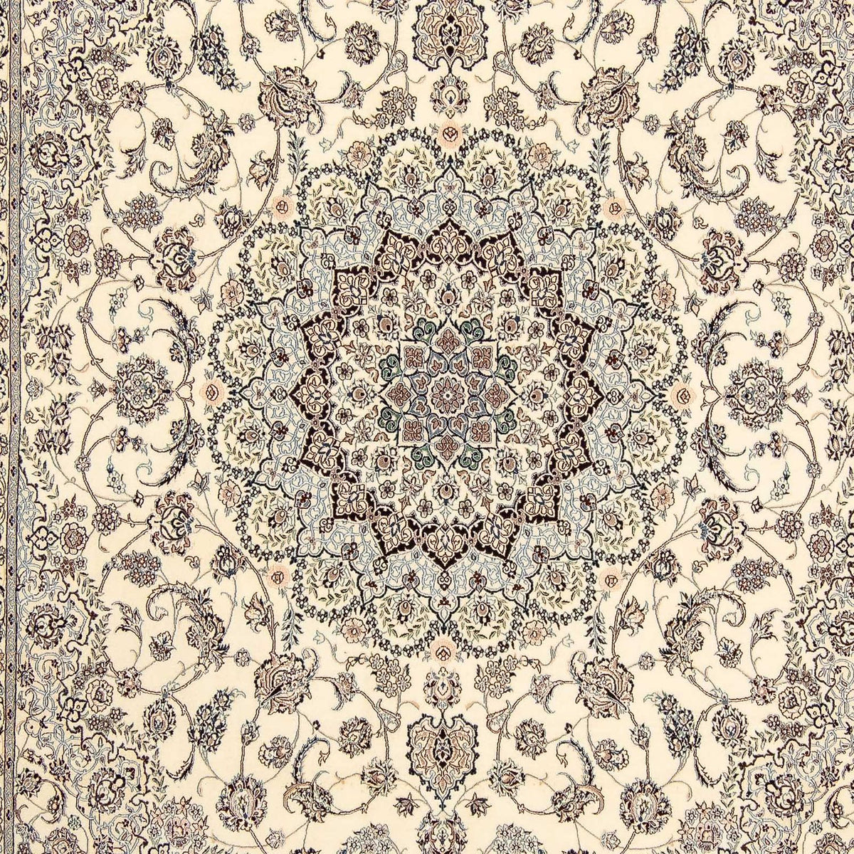 Persisk tæppe - Nain - Premium - 330 x 255 cm - beige