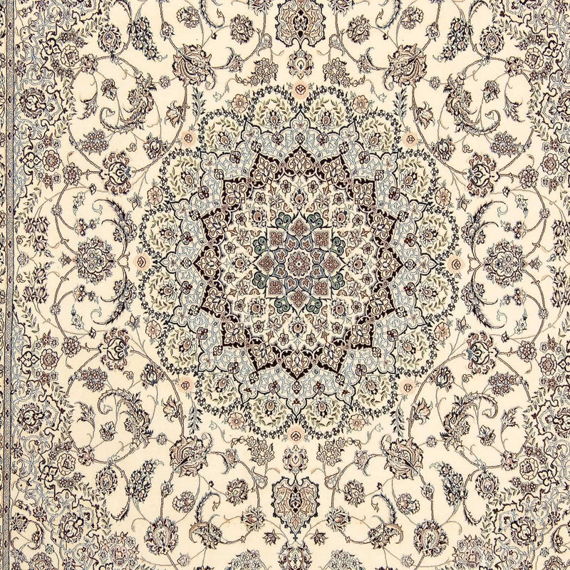Persisk tæppe - Nain - Premium - 330 x 255 cm - beige