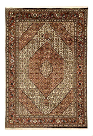 Persisk tæppe - Tabriz - 347 x 237 cm - flerfarvet