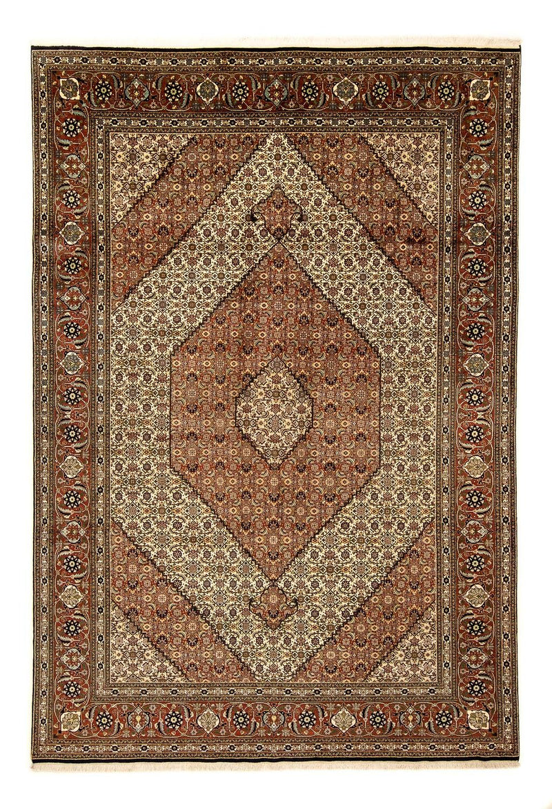 Persisk tæppe - Tabriz - 347 x 237 cm - flerfarvet