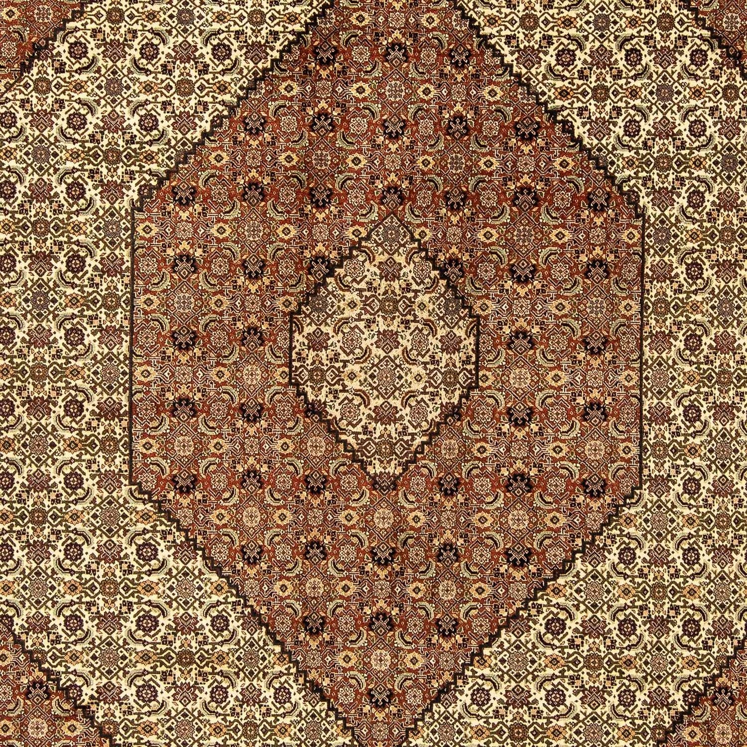 Persisk tæppe - Tabriz - 347 x 237 cm - flerfarvet