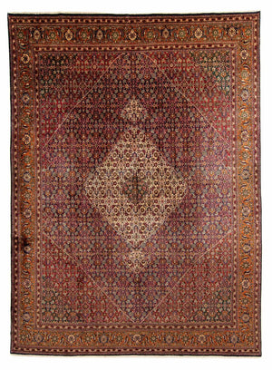 Persisk tæppe - Tabriz - 392 x 310 cm - flerfarvet