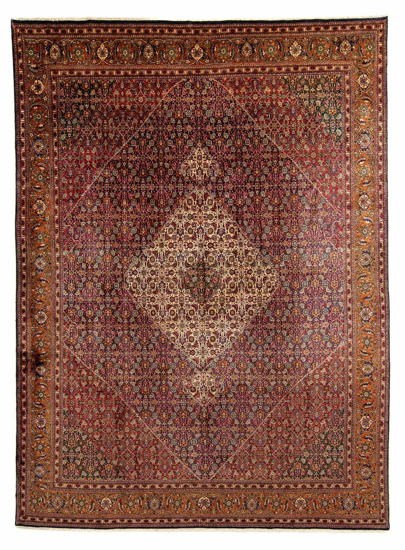 Persisk tæppe - Tabriz - 392 x 310 cm - flerfarvet