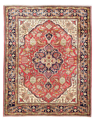 Persisk tæppe - Tabriz - Royal - 195 x 150 cm - rød