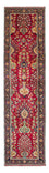Løber Persisk tæppe - Tabriz - 400 x 105 cm - rød