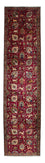 Løber Persisk tæppe - Tabriz - 385 x 90 cm - mørkerød