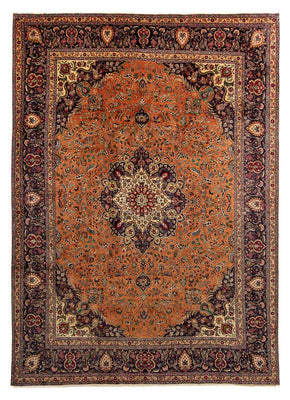 Persisk tæppe - Tabriz - 405 x 308 cm - rust