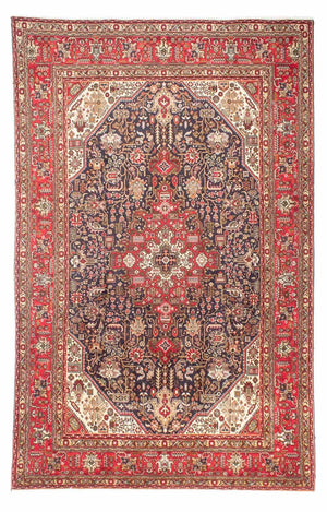 Persisk tæppe - Tabriz - 300 x 195 cm - rød