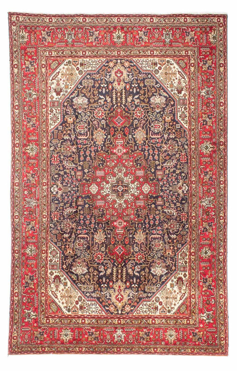 Persisk tæppe - Tabriz - 300 x 195 cm - rød
