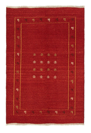 Gabbeh-tæppe - Persisk - 178 x 120 cm - rød