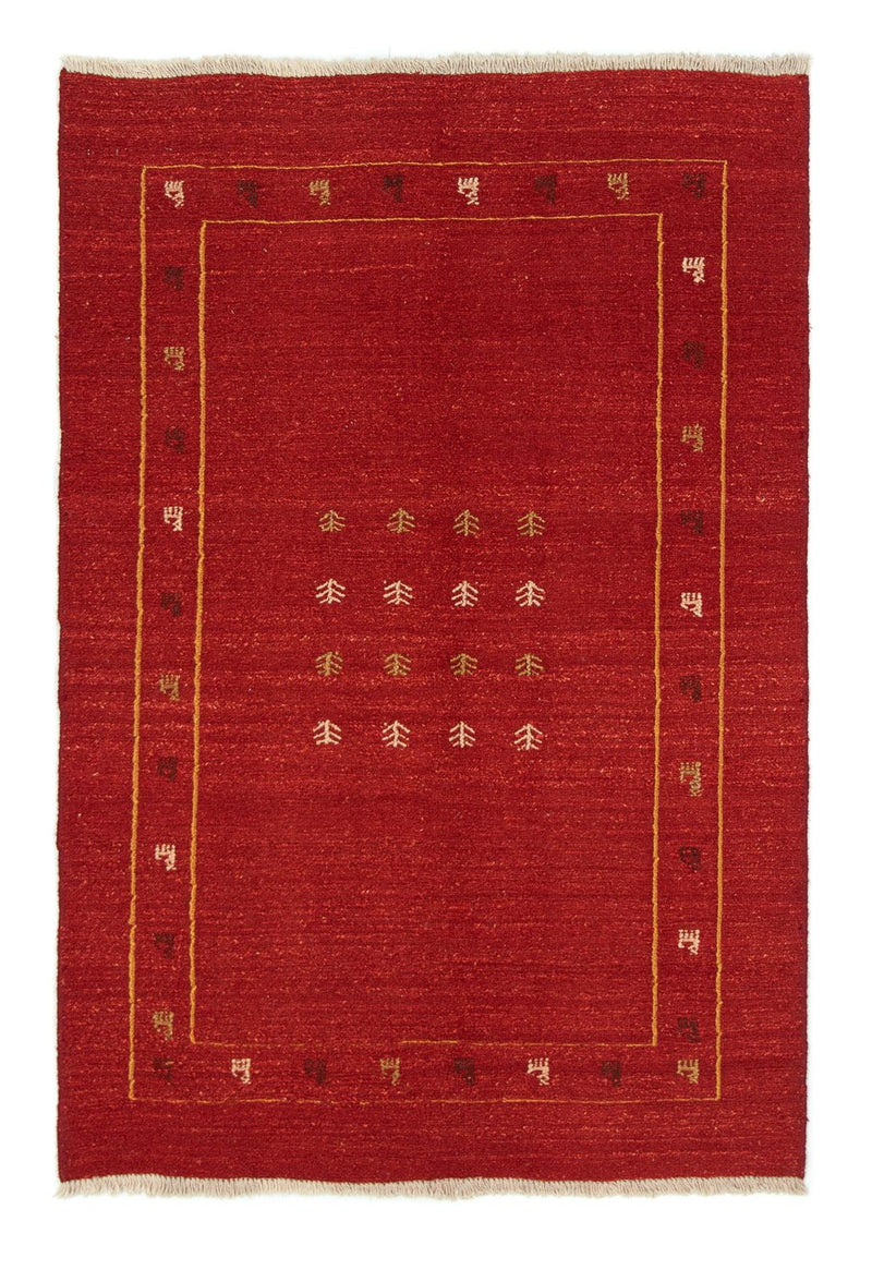 Gabbeh-tæppe - Persisk - 178 x 120 cm - rød