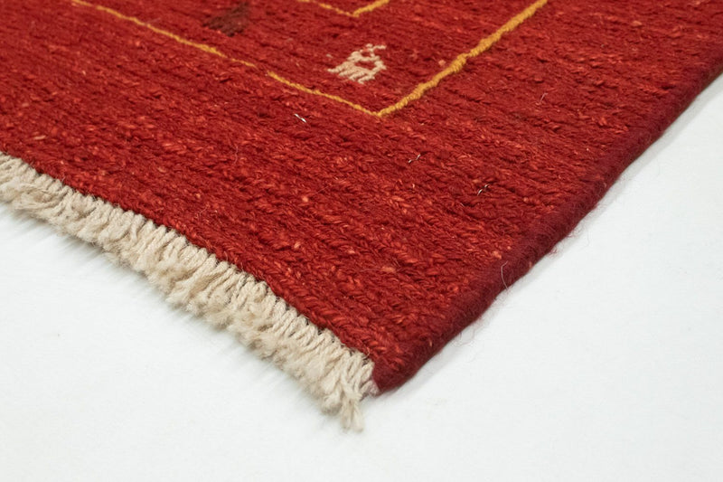 Gabbeh-tæppe - Persisk - 178 x 120 cm - rød