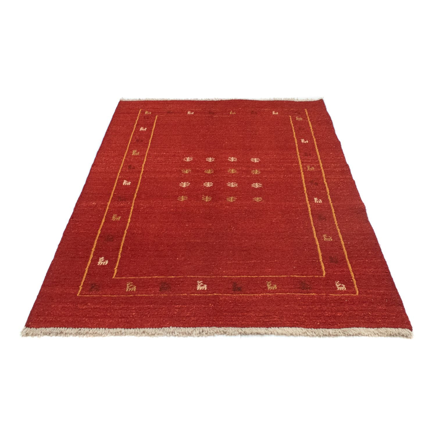 Gabbeh-tæppe - Persisk - 178 x 120 cm - rød