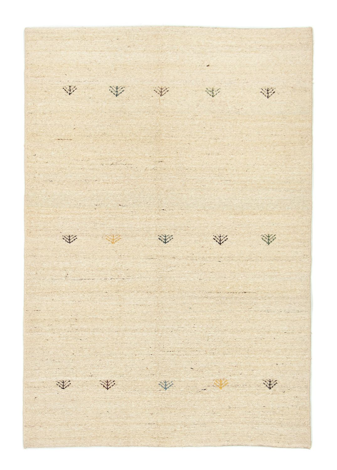 Gabbeh-tæppe - Persisk - 170 x 116 cm - beige