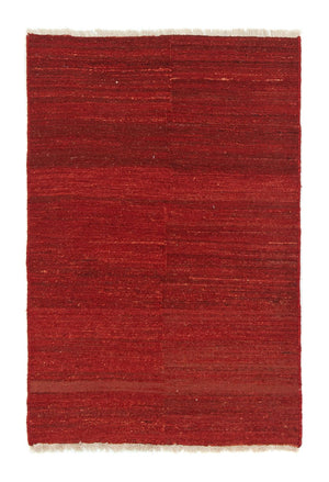 Gabbeh-tæppe - Persisk - 140 x 92 cm - rød