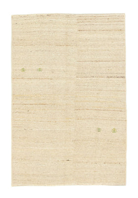 Gabbeh-tæppe - Persisk - 140 x 95 cm - beige