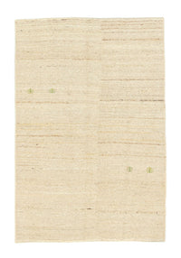 Gabbeh-tæppe - Persisk - 140 x 95 cm - beige