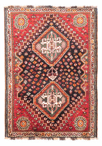 Persisk tæppe - Nomadisk - 157 x 113 cm - mørkeblå