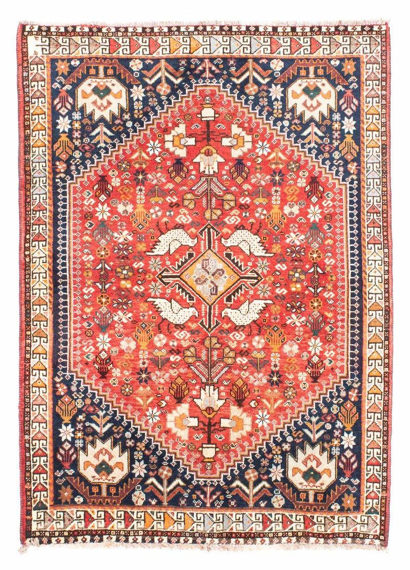 Persisk tæppe - Nomadisk - 154 x 110 cm - rød
