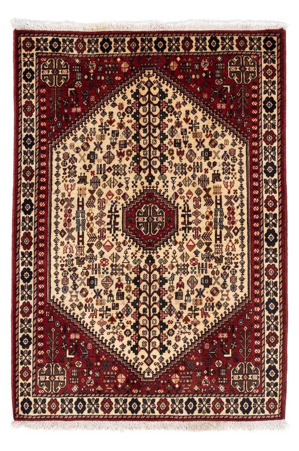 Persisk tæppe - Nomadisk - 153 x 106 cm - beige