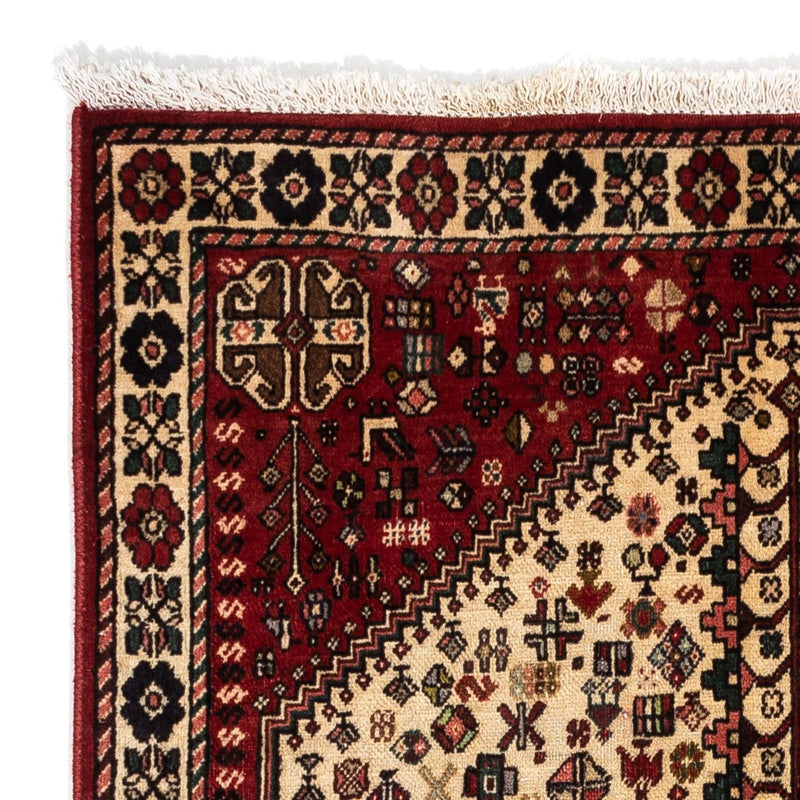 Persisk tæppe - Nomadisk - 153 x 106 cm - beige