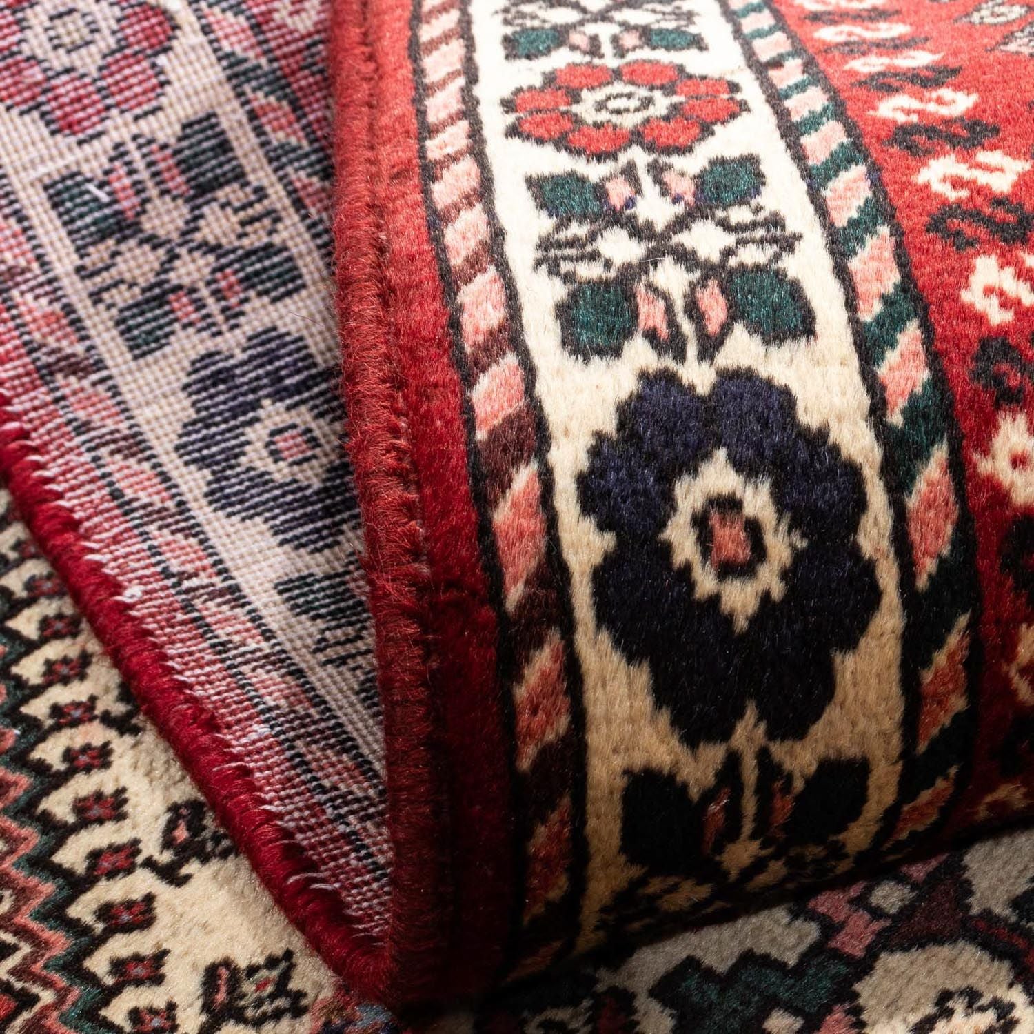 Persisk tæppe - Nomadisk - 153 x 106 cm - beige