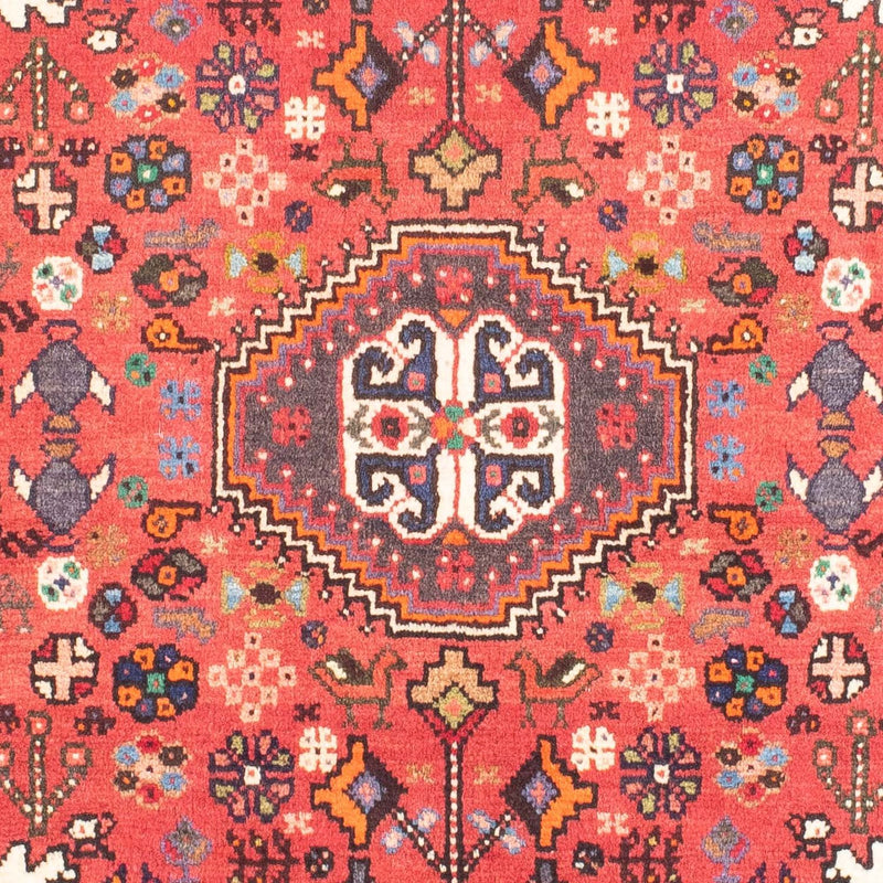 Persisk tæppe - Nomadisk - 148 x 104 cm - lysrød