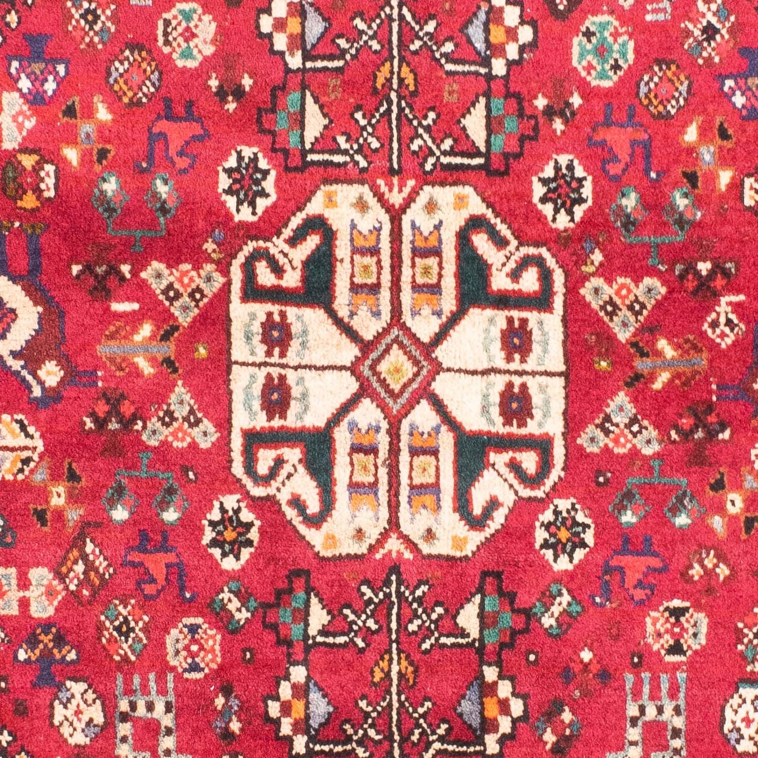 Persisk tæppe - Nomadisk - 167 x 110 cm - rød