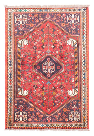 Persisk tæppe - Nomadisk - 143 x 106 cm - rød