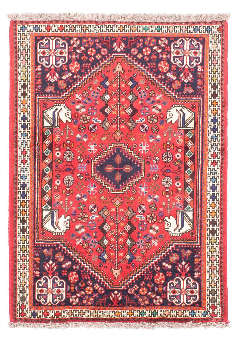 Persisk tæppe - Nomadisk - 148 x 105 cm - rød