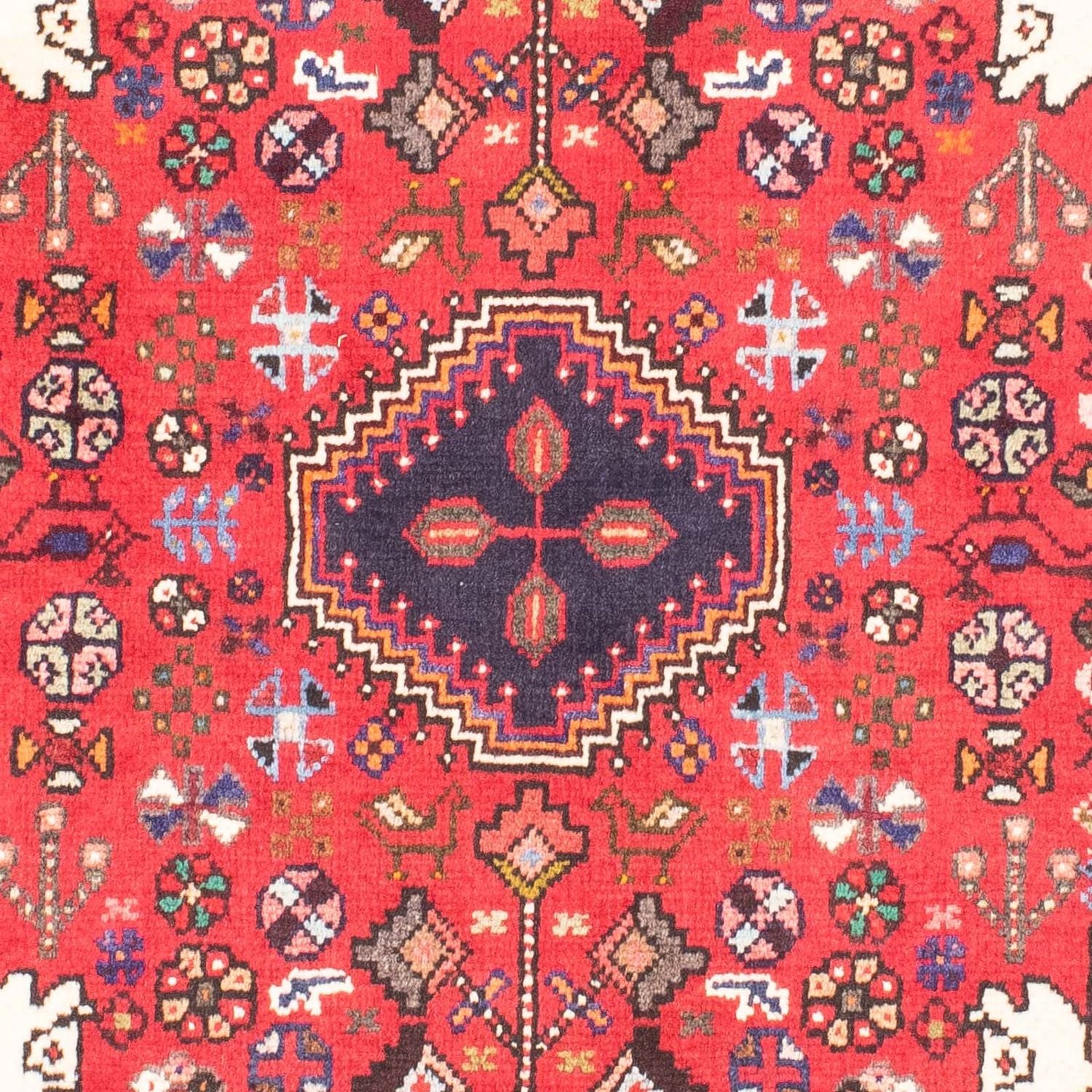 Persisk tæppe - Nomadisk - 148 x 105 cm - rød