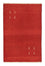 Gabbeh-tæppe - Persisk - 185 x 121 cm - rød