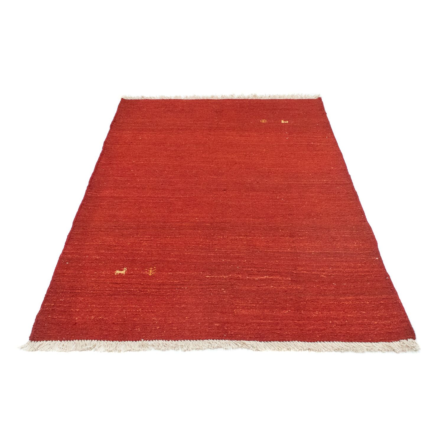 Gabbeh-tæppe - Persisk - 182 x 117 cm - rød