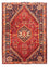 Persisk tæppe - Nomadisk - 165 x 115 cm - mørkerød