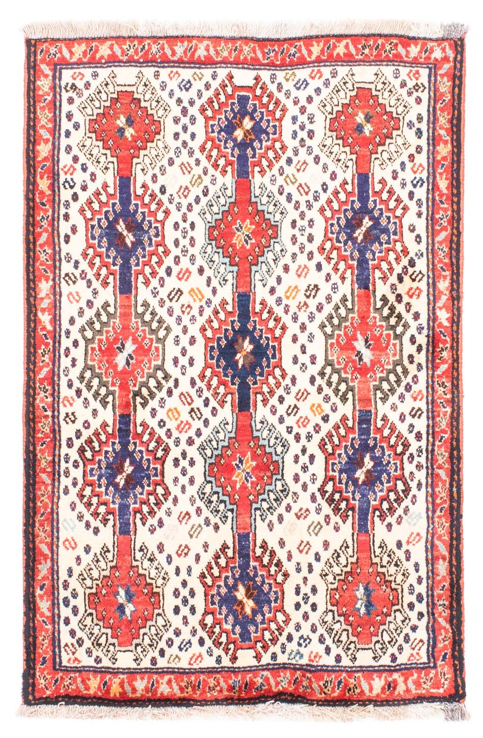 Persisk tæppe - Nomadisk - 150 x 100 cm - beige