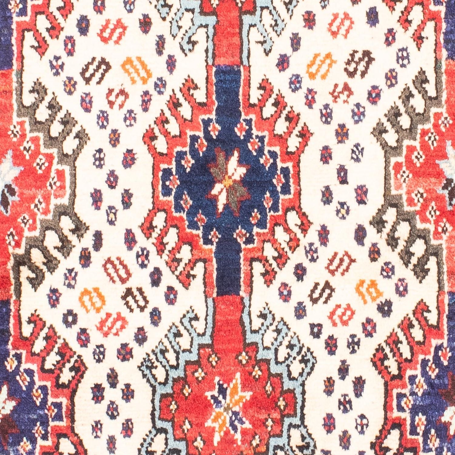 Persisk tæppe - Nomadisk - 150 x 100 cm - beige