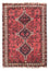 Persisk tæppe - Nomadisk - 160 x 112 cm - rød