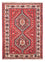 Persisk tæppe - Nomadisk - 155 x 110 cm - rød