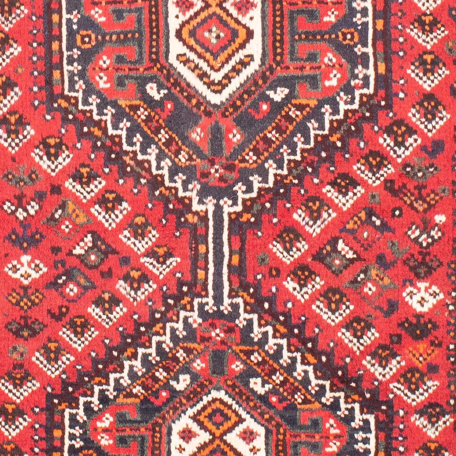 Persisk tæppe - Nomadisk - 155 x 110 cm - rød