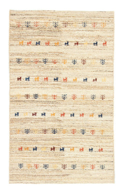 Gabbeh-tæppe - Persisk - 182 x 110 cm - beige