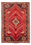 Persisk tæppe - Nomadisk - 240 x 170 cm - mørkerød