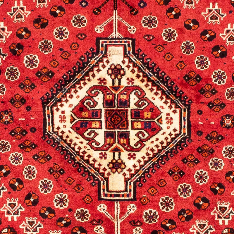 Persisk tæppe - Nomadisk - 240 x 170 cm - mørkerød