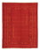 Gabbeh-tæppe - Persisk - 195 x 151 cm - rød