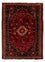 Persisk tæppe - Nomadisk - 245 x 190 cm - mørkerød