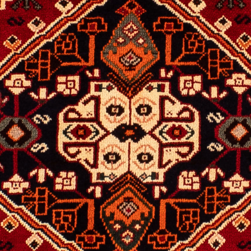 Persisk tæppe - Nomadisk - 295 x 205 cm - mørkerød