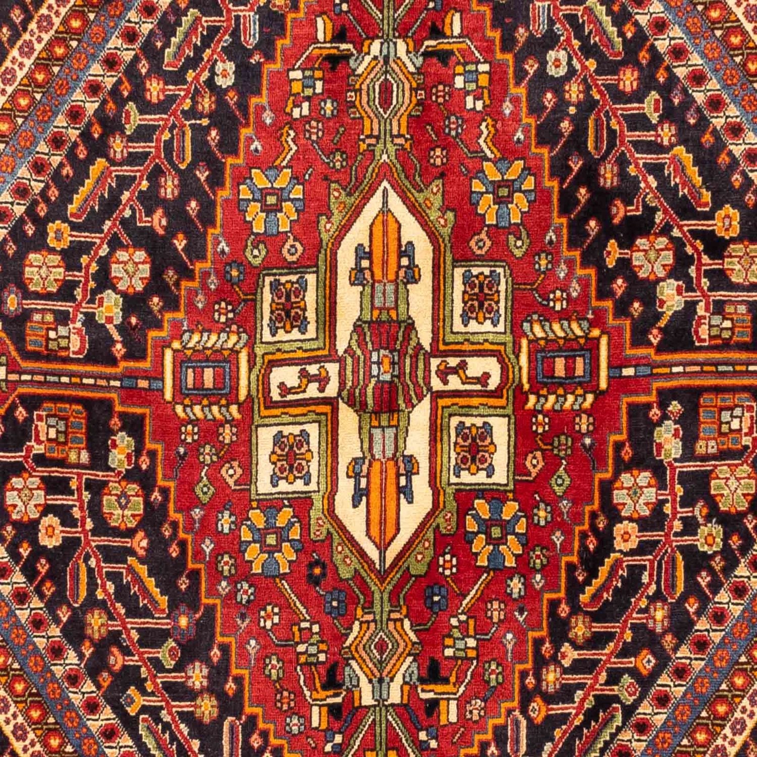 Persisk tæppe - Nomadisk - 255 x 160 cm - flerfarvet