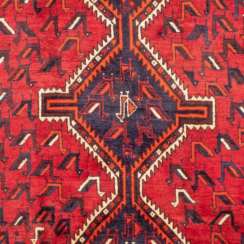 Persisk tæppe - Nomadisk - 300 x 215 cm - mørkerød