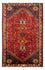 Persisk tæppe - Nomadisk - 270 x 170 cm - mørkerød